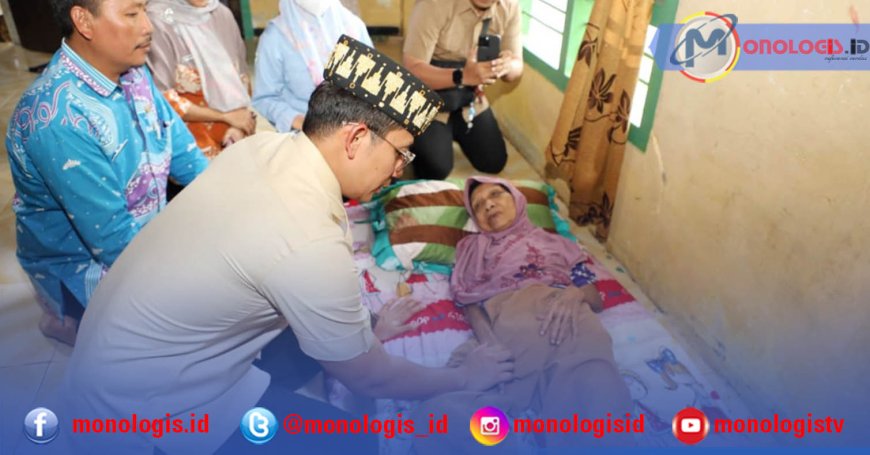Bupati Egi Sidak Nenek Stroke, Langsung Perintahkan Bantuan