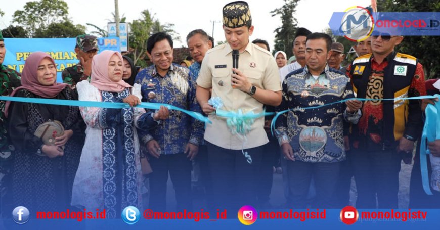 Dua Kecamatan Disulap, Jalan Baru Dikebut Dongkrak Ekonomi