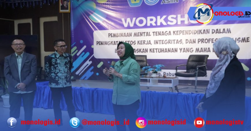 Workshop Pembinaan Mental Tenaga Pendidik Digelar Oleh FT-Unila