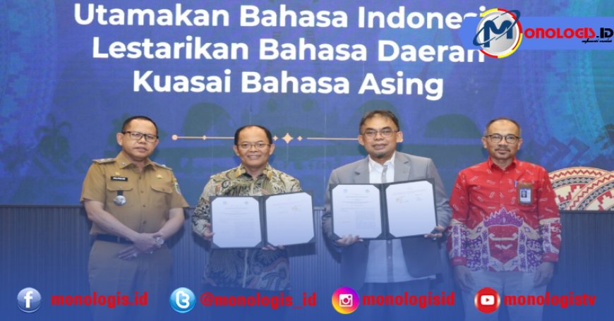 Perkokoh Kedaulatan Bahasa, UNILA Dan Balai Bahasa Lampung Lakukan Kerjasama Strategis