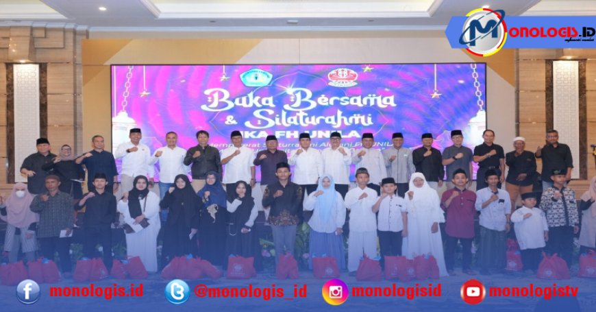 Tebar Kepedulian  Dan Perkuat Silaturahim Jadi Tema Bukber IKA FH-UNILA