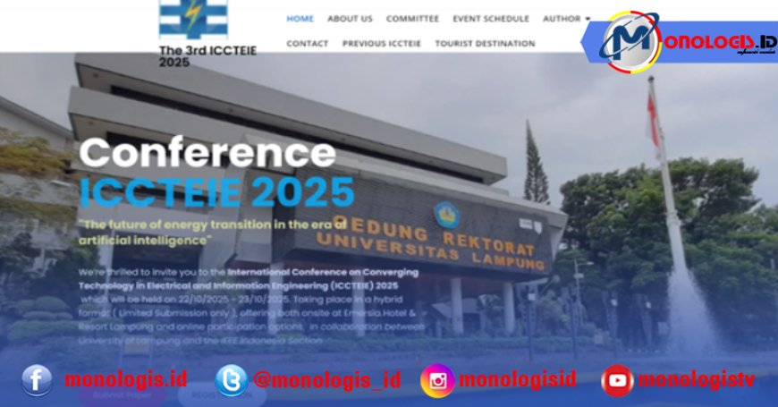 Seluruh Prosiding UNILA Di Konferensi Internasional ICCTEIE 2025 Resmi Terindeks Scopus