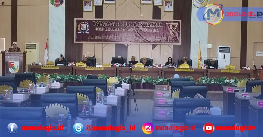 HUT 17 Tulangbawang Barat, DPRD Tekan Pemda Percepat Realisasi Pembangunan