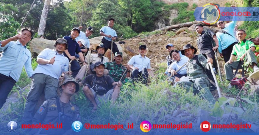 Gunung Rajabasa Longsor, Egi Pimpin Aksi Mitigasi