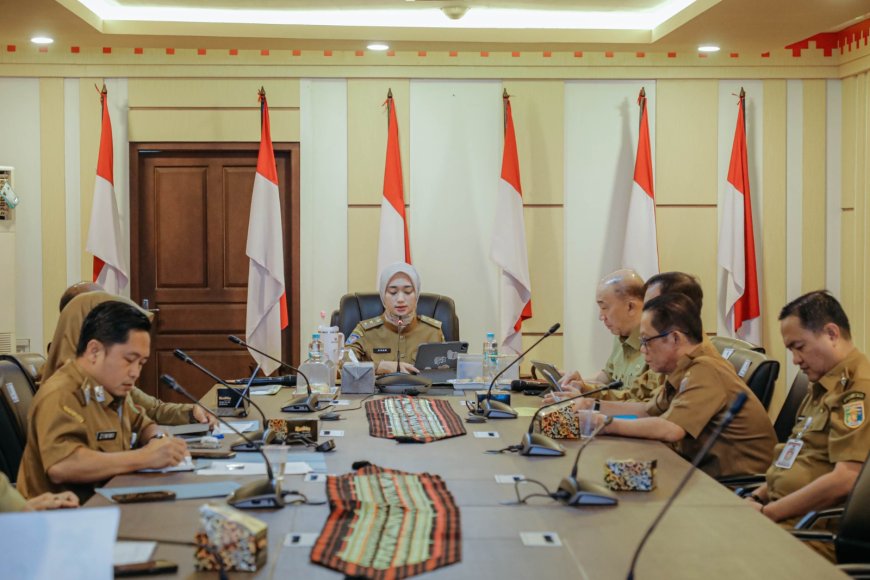 Pemprov Lampung Evaluasi Program Desaku Maju