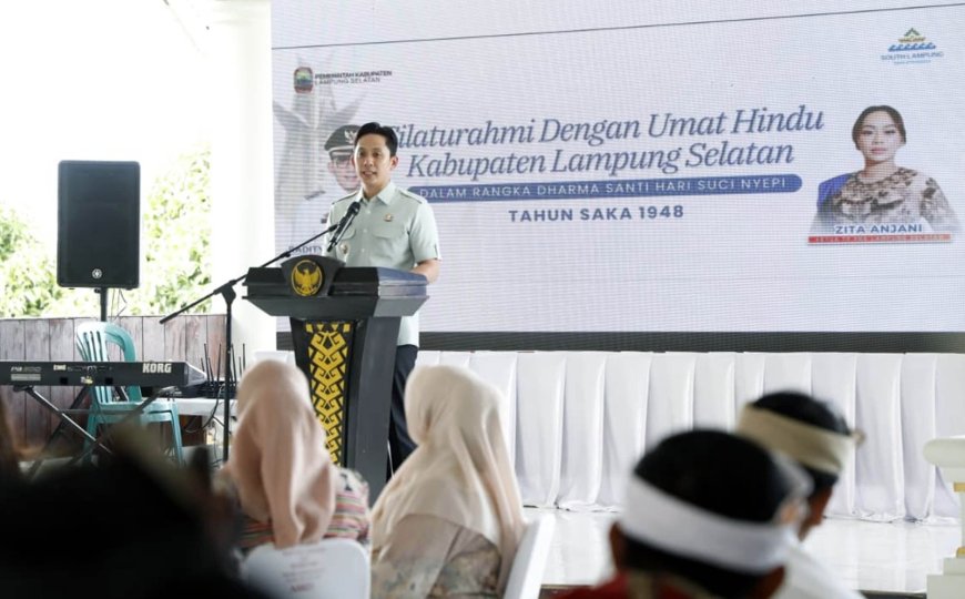 Nyepi-Ramadan, Lamsel Pamer Toleransi