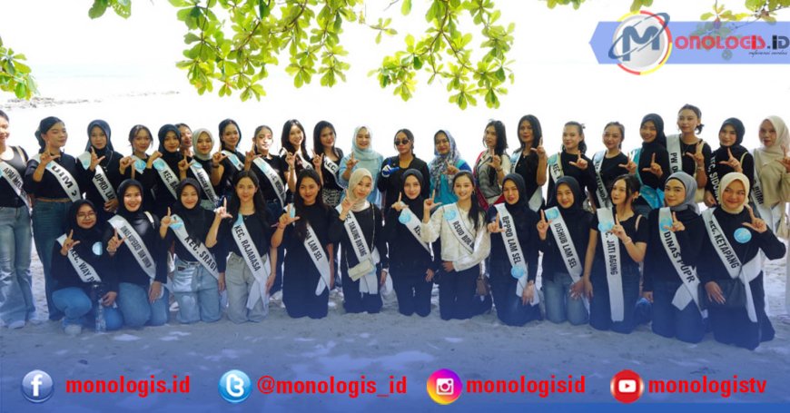 Libatkan Finalis Muli Mekhanai, Zita Anjani Pimpin Aksi Bersih Pantai