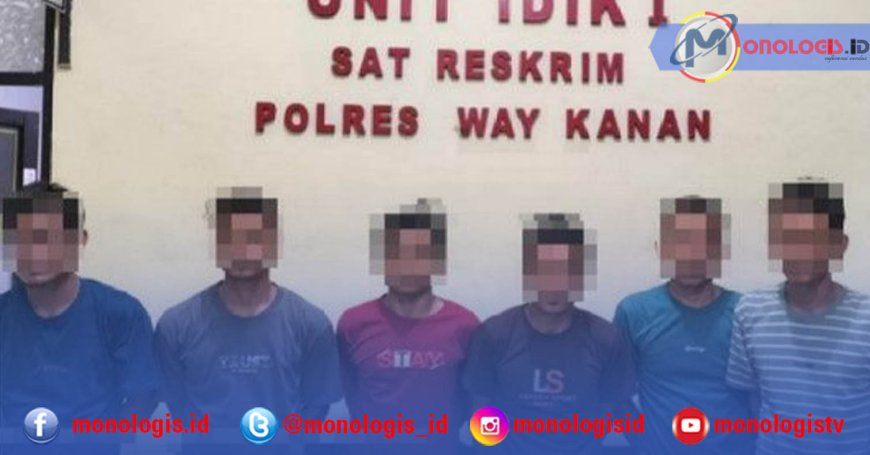 Hutan Register 42 Dijarah, 6 Pelaku Dibekuk