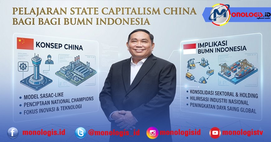 State Capitalism China,  Pelajaran Penting bagi Transformasi BUMN Indonesia di Era Danantara