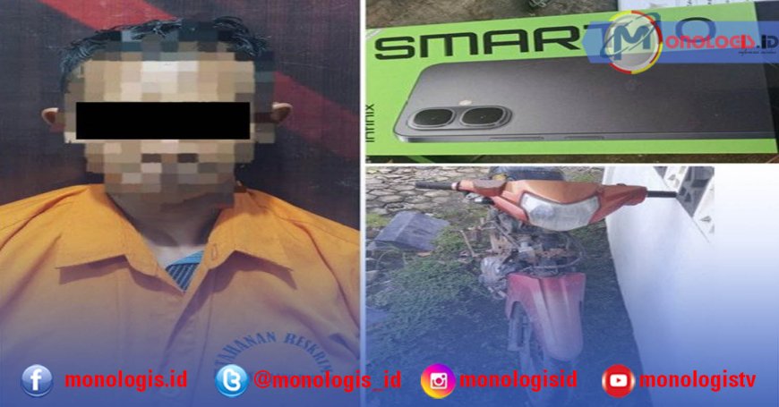 Bandit Curat Kambuhan Dibekuk Polisi