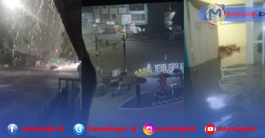 Hujan 2 Jam, Bandarlampung Lumpuh