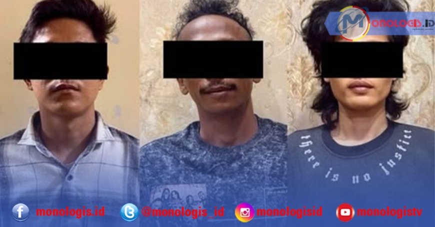 Keroyok Terduga Curanmor hingga Tewas, 3 Warga Lamteng Jadi Tersangka