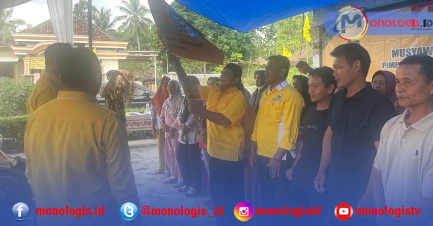 Eduarsyah Kembali Pimpin Golkar Kasui