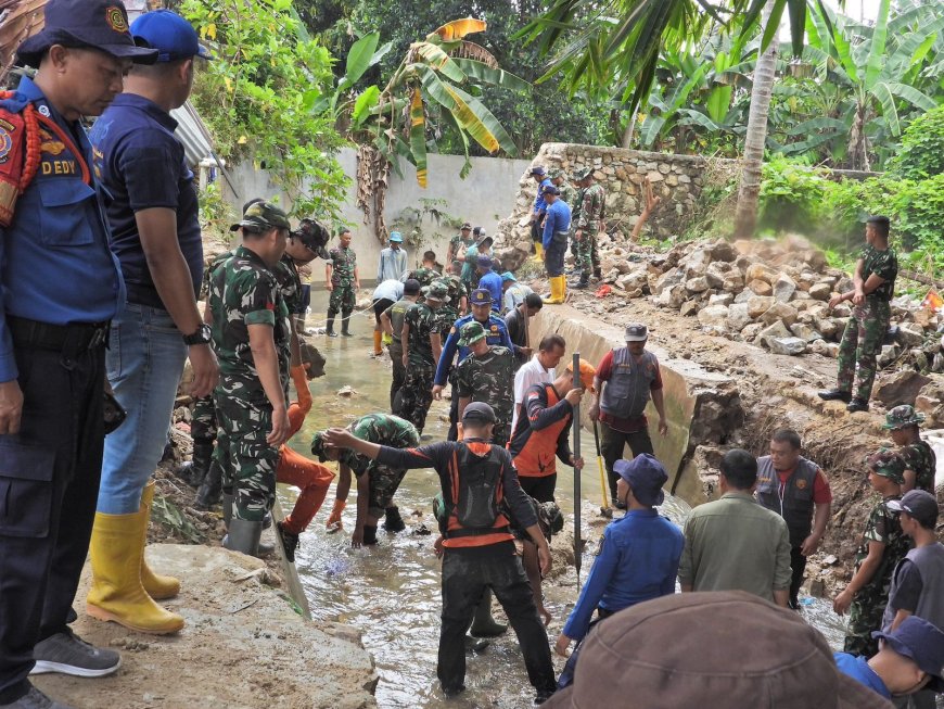 Gandeng TNI, Pemkot Bandar Lampung Normalisasi Sungai