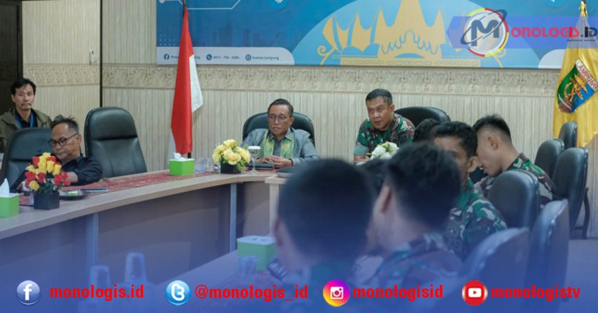 Pemprov Lampung-TNI Satukan Narasi Perkuat Komunikasi Publik
