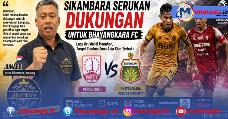 Laga Krusial Bhayangkara VS Persis Di Solo, Sikambara Dukung BPLFC Raih Point Penuh