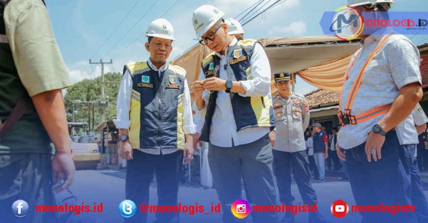 Gubernur Lampung Warning Proyek Jalan Rp14 M