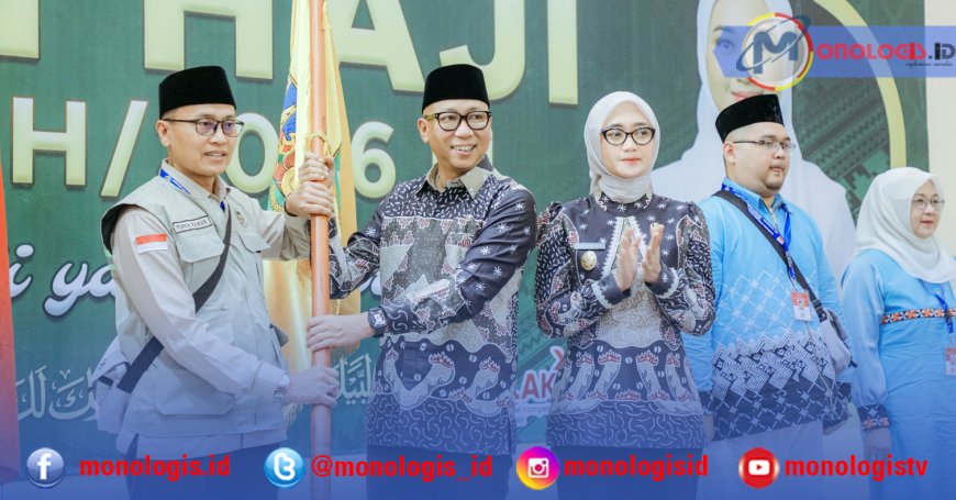 Gubernur Lampung Lepas Jemaah Haji Kloter 7