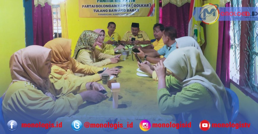 Calon Tunggal, Kursi Ketua Golkar Tubaba Milik Putra Jaya Umar