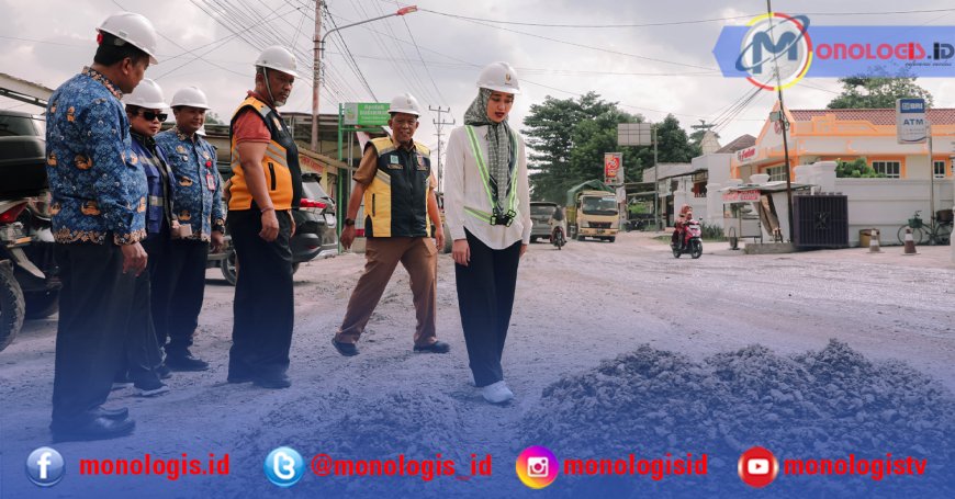 Pemprov Gelontorkan 95,98 Miliar Perbaiki Jalan Bandar Jaya–Mandala