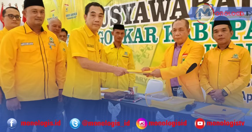 Tomi Ardi Aklamasi Pimpin Golkar Lambar