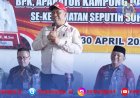 Plt Bupati Lampung Tengah Serahkan Siltap Aparatur Kampung