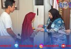 Eva Dwiana Salurkan Rp261 Juta Santunan Kematian dan Pengobatan