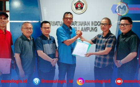 PLT Ketua PWI Tulangbawang Resmi Ditunjuk