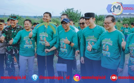 Gubernur Lampung Dampingi Menteri PKP Tanam Sejuta Pohon