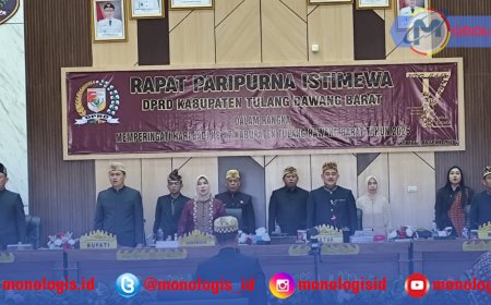 DPRD Tubaba gelar Paripurna HUT ke -17 Perkuat sinergi menuju Daerah bertumbuh dan Berdaya