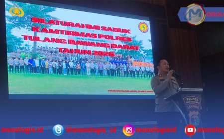 Polres Tubaba Bentuk “Sabuk Kamtibmas”, Warga Diajak Lawan Kejahatan