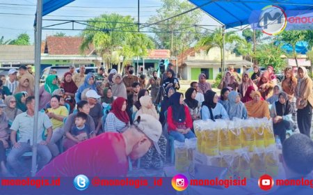 Minyakita Murah Diserbu Warga Tubaba