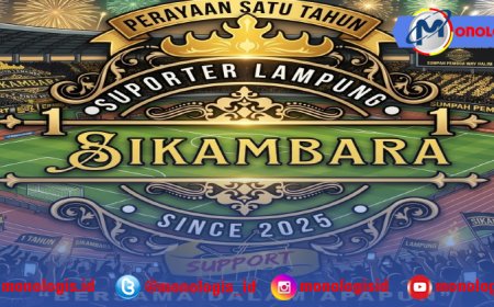 Setahun Sikambara Lampung: Dari Tribun ke Simbol Kebangkitan Sepak Bola Lampung