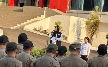 Eva Dwiana Perkuat Satgas Keamanan Kota