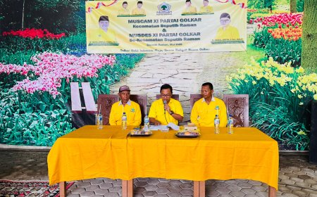 Golkar Seputih Raman Solidkan Kader