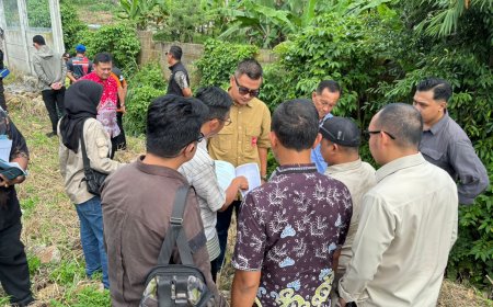 DPRD & Satgas Kota Bandar Lampung Sidak Dugaan Timbun Sungai Arana Residence