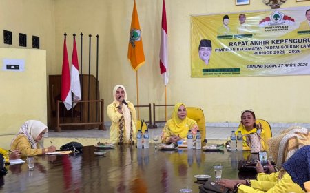 Belum Dikukuhkan, Srikandi Golkar Lamteng Sudah Siapkan Agenda Besar