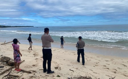 Wisatawan Asal Tulangbawang Hanyut di Pesibar