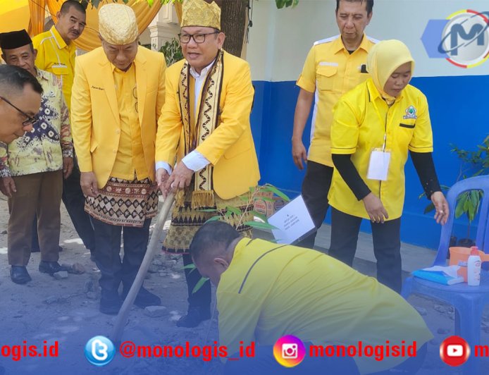 Musda Golkar Tubaba Diwarnai Aksi Tanam Pohon