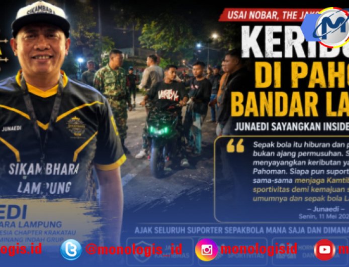 Kericuhan Suporter di Pahoman Disesalkan, Ketua Sikambara Lampung: Sepak Bola Bukan Ajang Permusuhan