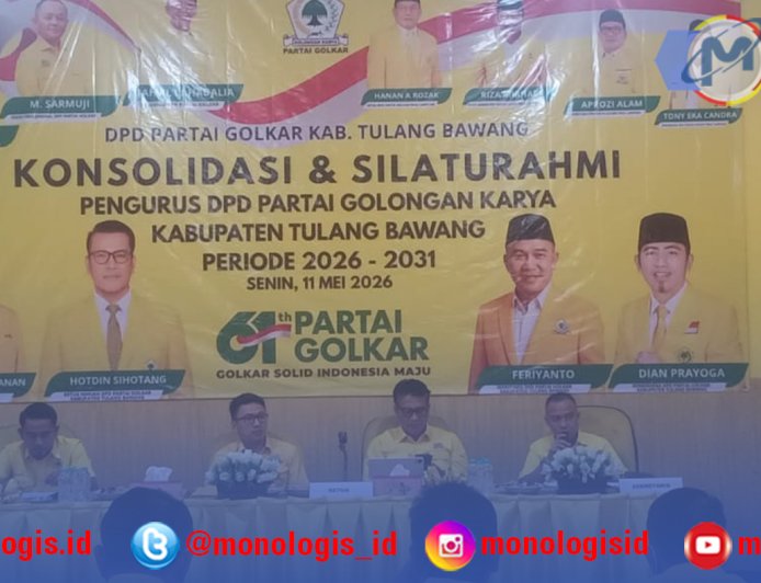 Golkar Tulangbawang Mulai Konsolidasi Besar