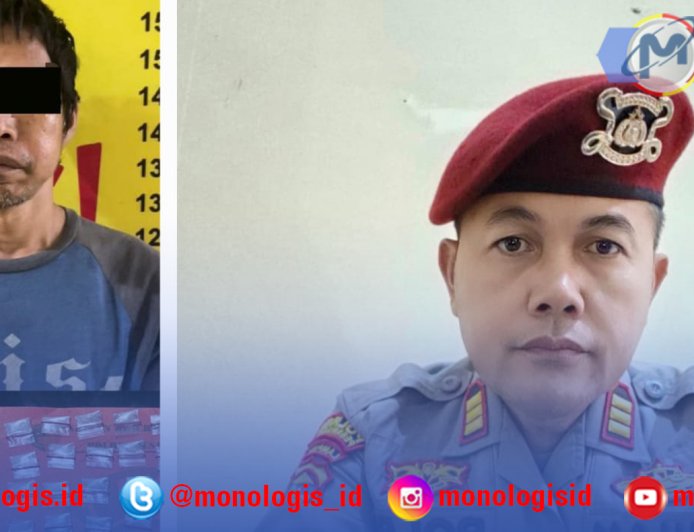 Pengedar Sabu di Pesawaran Dibekuk Polisi