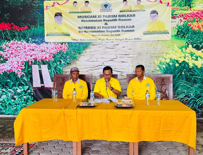 Golkar Seputih Raman Solidkan Kader