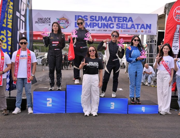 Drifter Wanita Bersinar di IDS Sumatra 2026