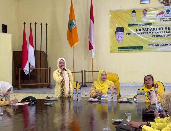 Belum Dikukuhkan, Srikandi Golkar Lamteng Sudah Siapkan Agenda Besar