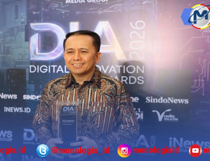 Dirjen Keuangan Daerah Agus Fatoni Terima Penghargaan Digital Innovation Award 2026