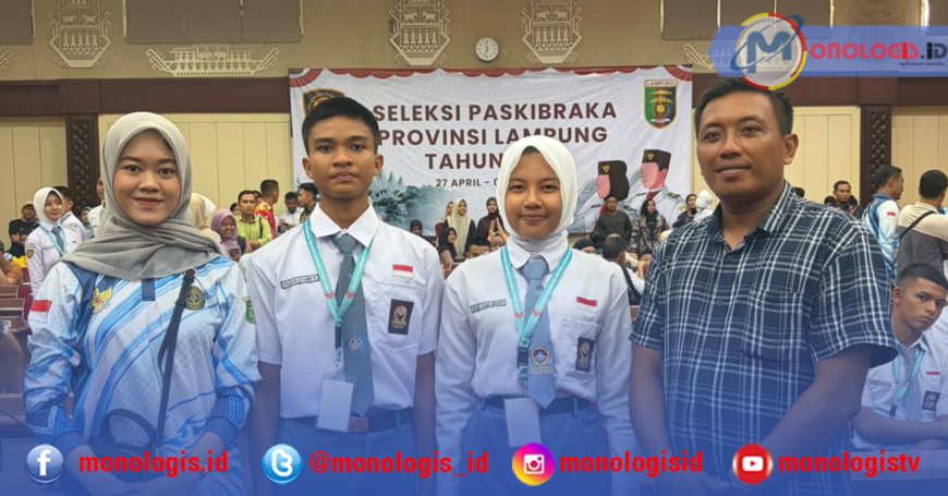 Dua Pelajar Tubaba Lolos Paskibraka Provinsi dan Tembus Cadangan Nasional