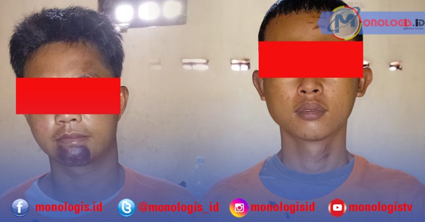 Maling Motor Bersenpi Nyaris Dihajar Massa