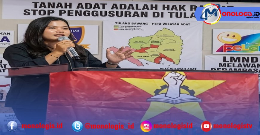 LMND Lampung Kecam Klaim Sepihak TNI AU atas Tanah Adat di Tulang Bawang
