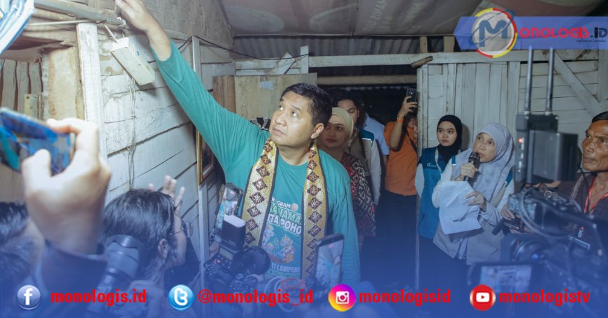 Menteri Ara Tambah Bedah Rumah Lampung
